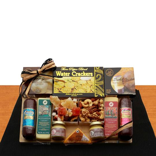 Savory Selections Meat & Cheese Gourmet Gift Board By Gbds | 14″ x 10″ x 8″ | Michaels® Savory Selections Meat & Cheese Gourmet Gift Board By Gbds | 14″ x 10″ x 8″ | Michaels®